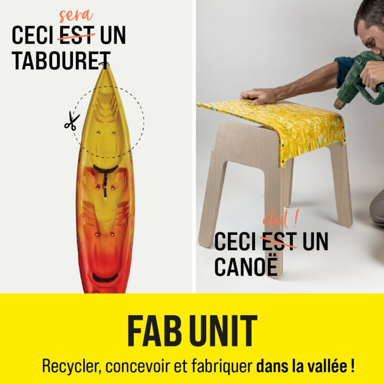 Canoë – tabouret Canoë - tabouret